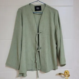 شومیز لینن زارا