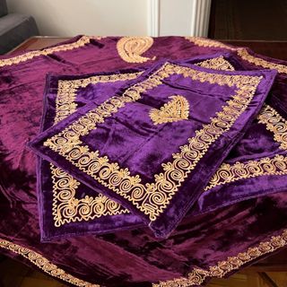 سجاده جانماز مخمل قدیمی