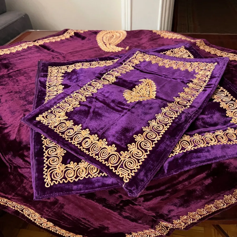 سجاده جانماز مخمل قدیمی