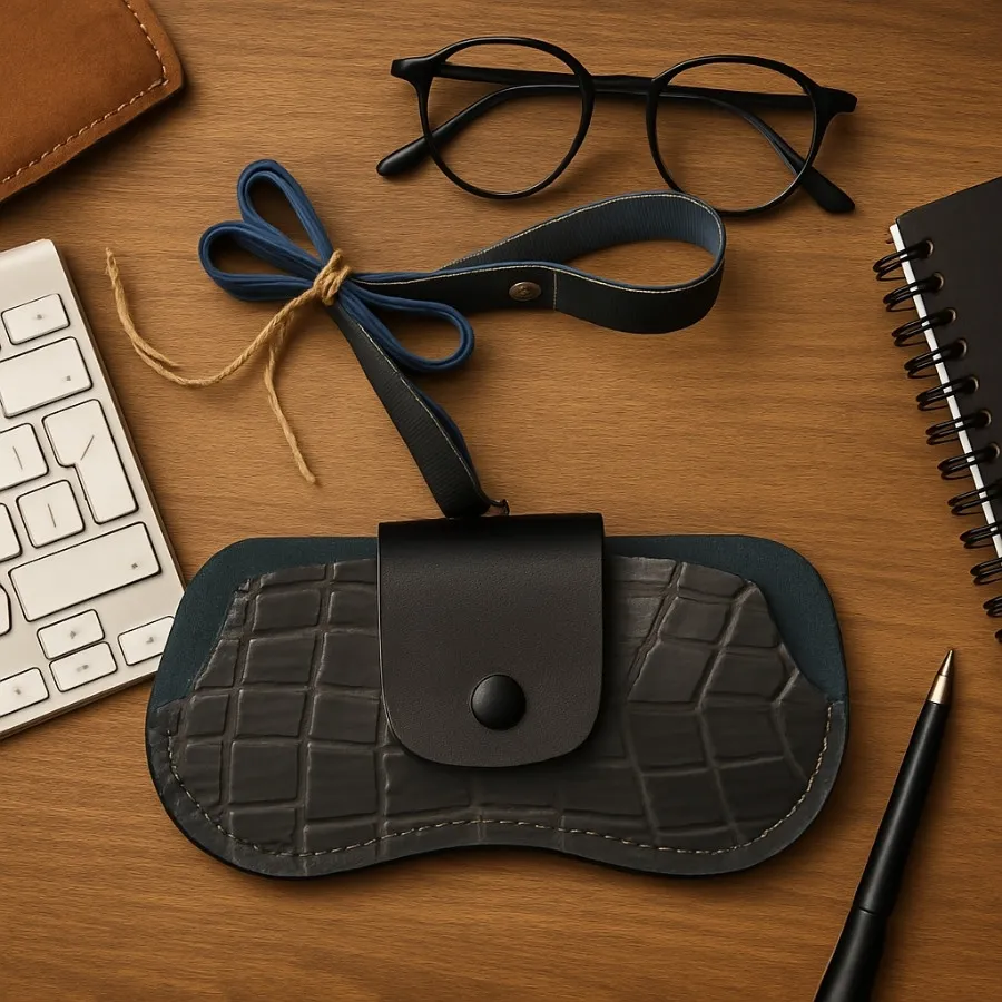 کاور گردنی عینک چرم