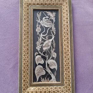 تابلو مسی قلم زنی