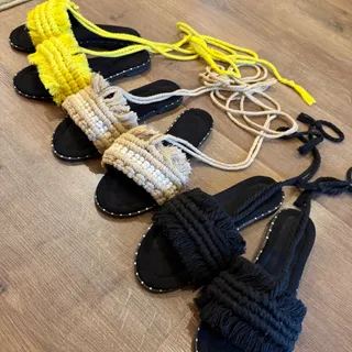 صندل مکرومه