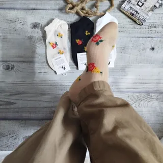 جوراب گلی