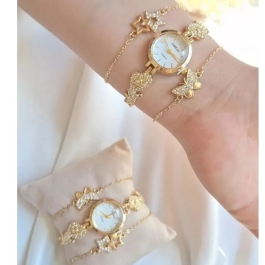 ست ساعت 2دستبند