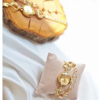 ست ساعت و دستبند سه قلبی