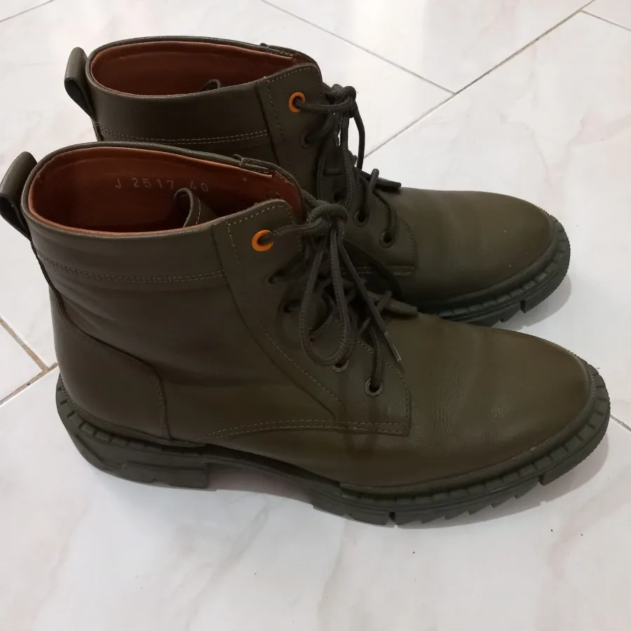 نیم بوت چرم مشهد