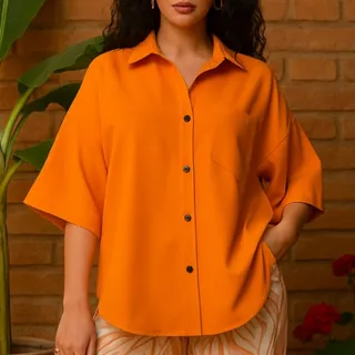 مانتو شومیز خردلی