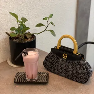 کیف مجلسی دسته چوبی
