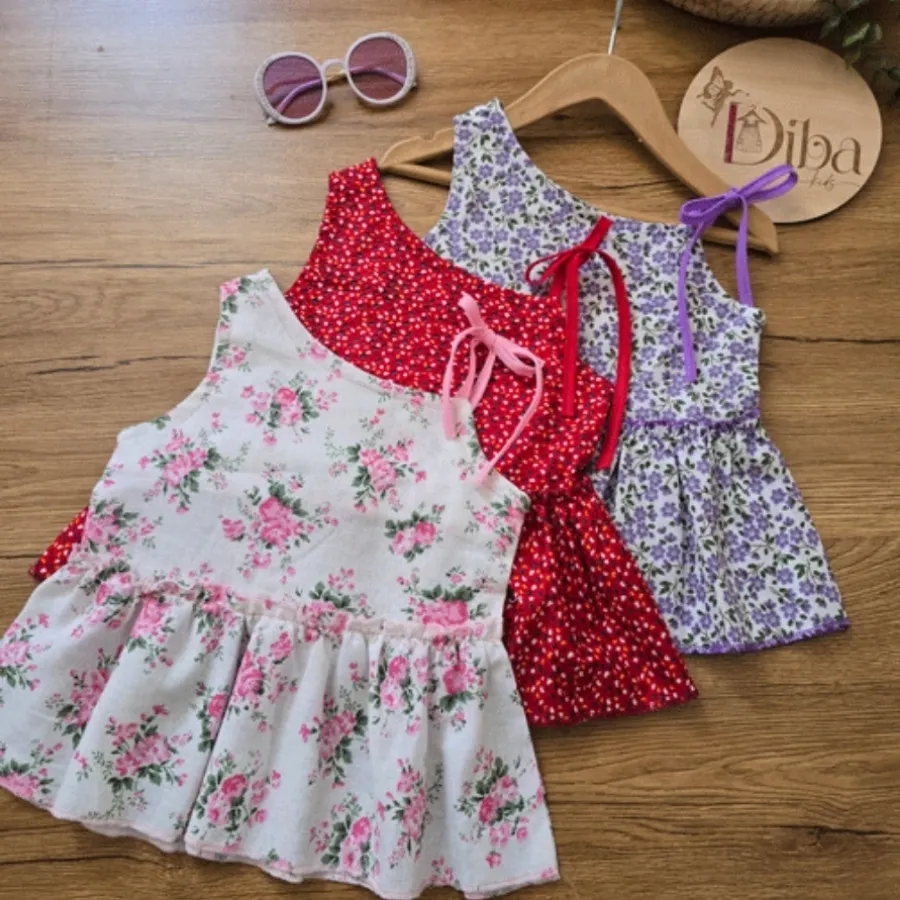 تاپ و دامن بچگانه