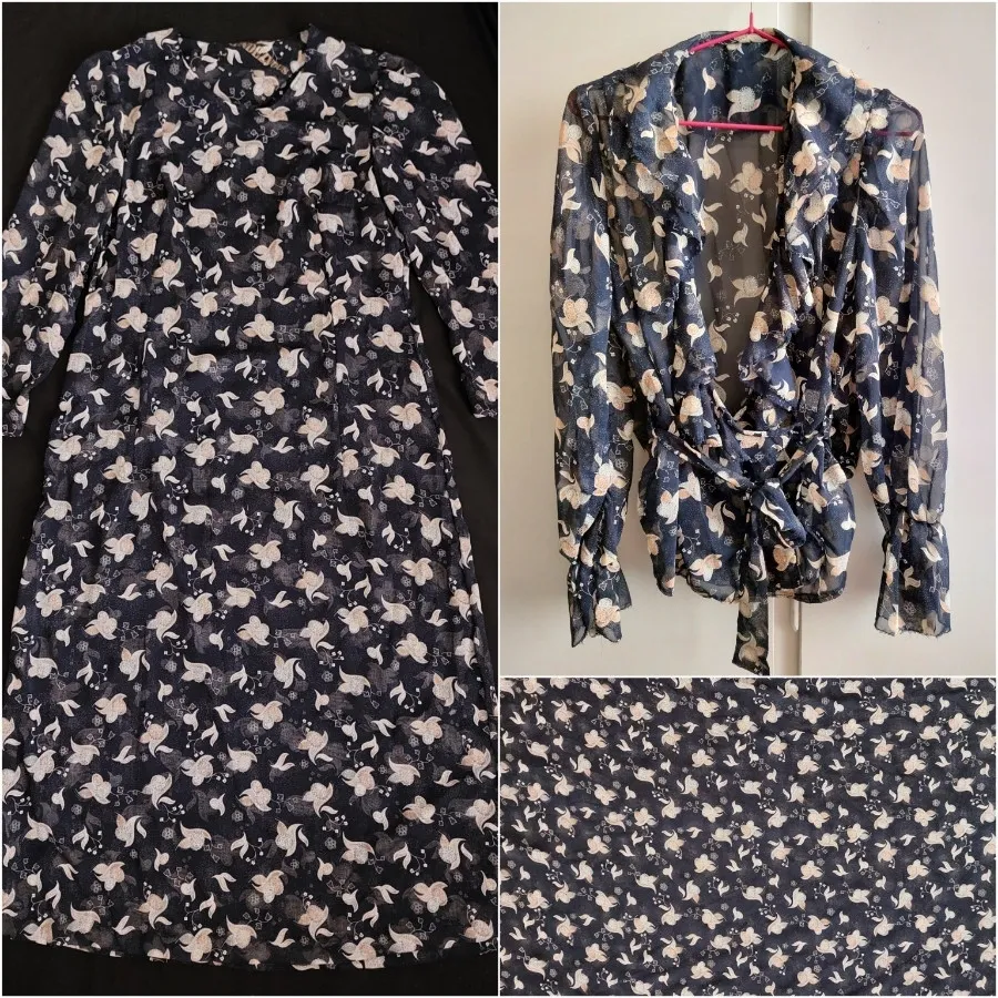 ست پیراهن چادر کت حریر