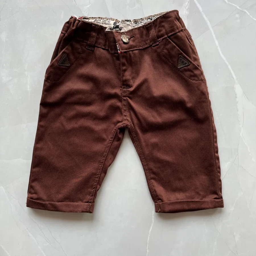 شلوارک کتان پسرانه