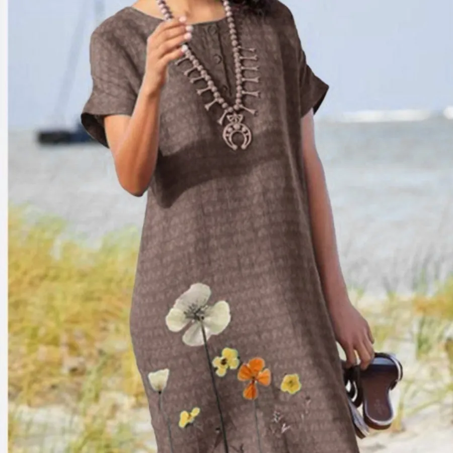 تونیک گلدوزی جنس نخی