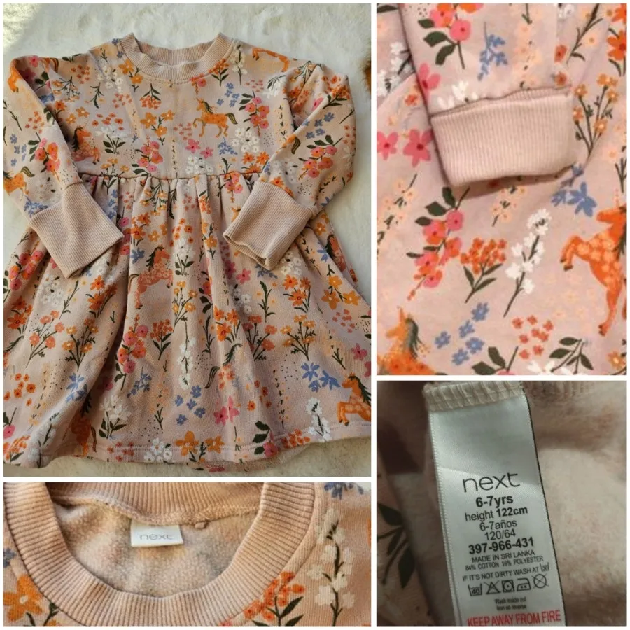 پیراهن بچگانه نکست 6-7سال