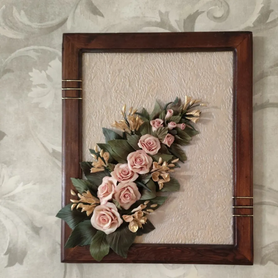 تابلو گل چینی