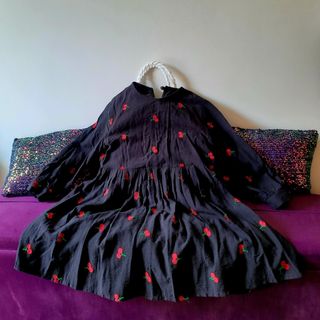 مانتو عروسکی گلدوزی