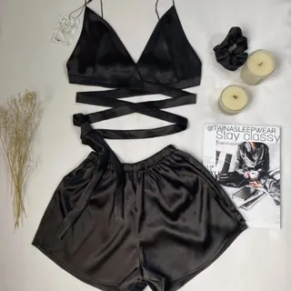 نیمتنه سوتین کراپ شلوارک