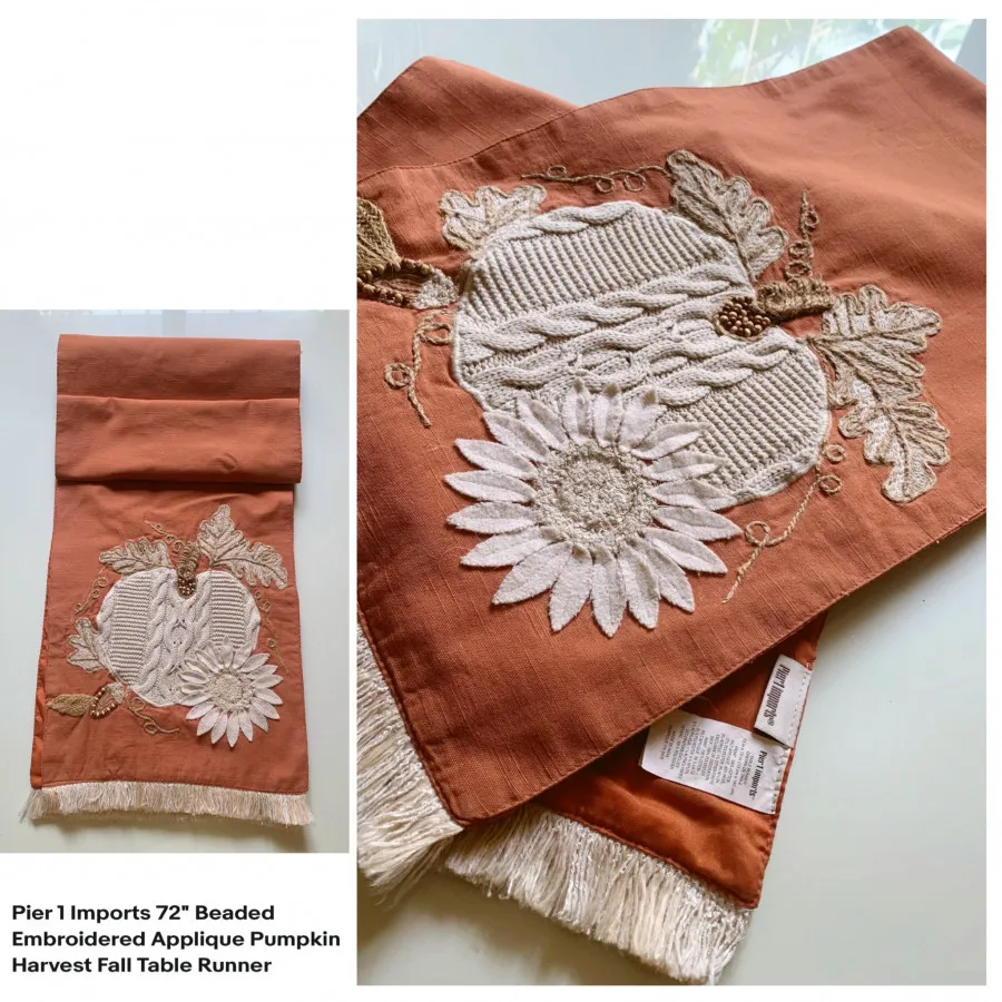 رانر اپلیکه پاییزی