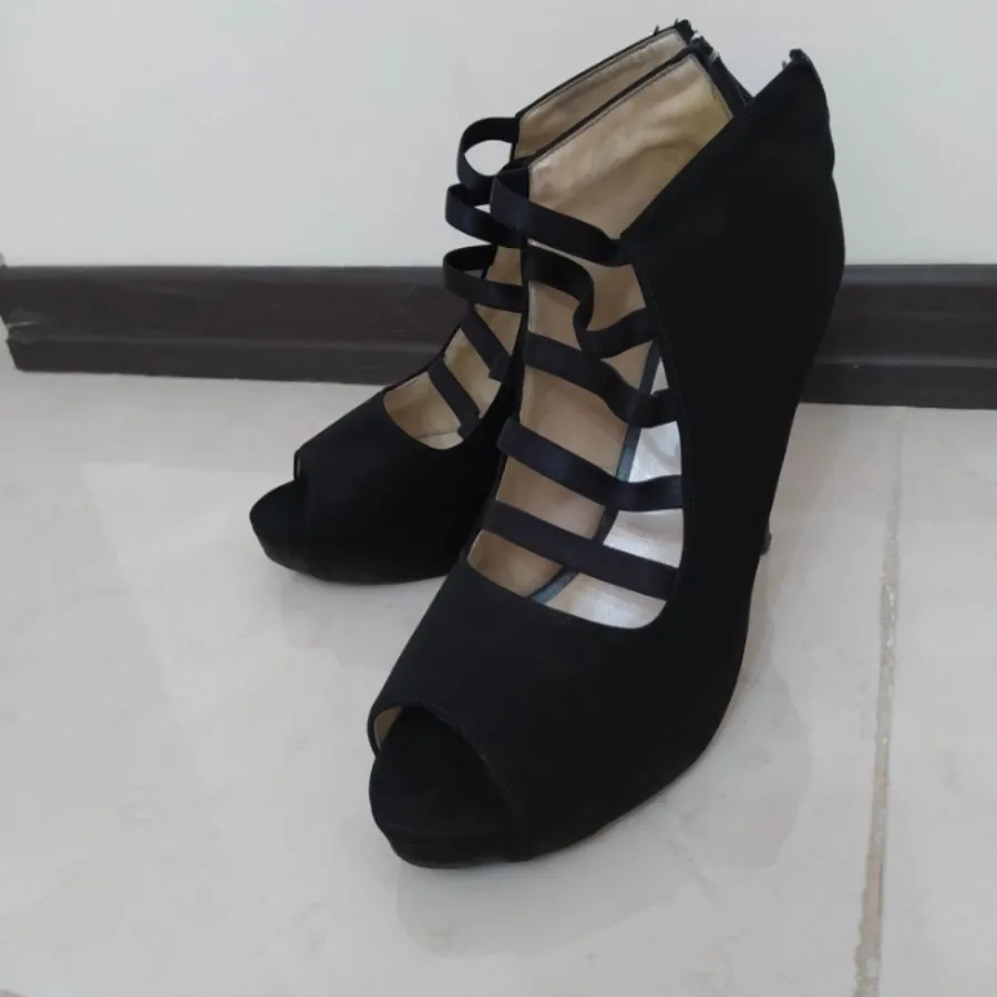 کفش رویه جیر مشکی