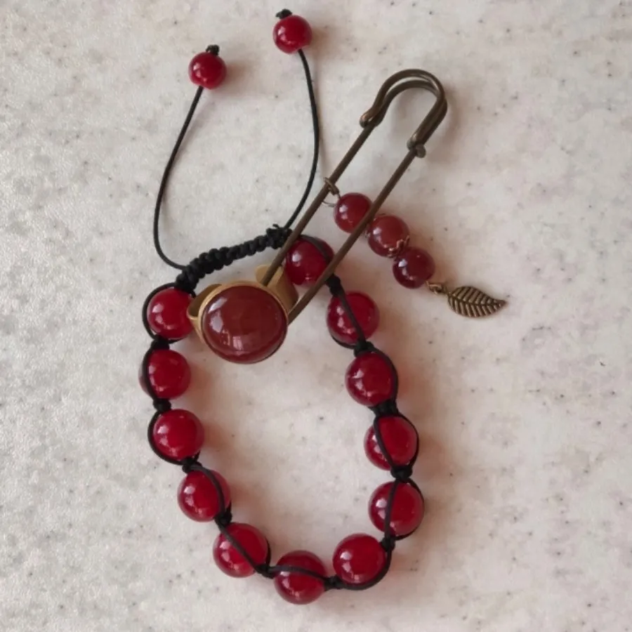 دستبند انگشتر سنجاق