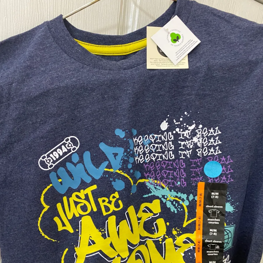 تیشرت سرمه ای