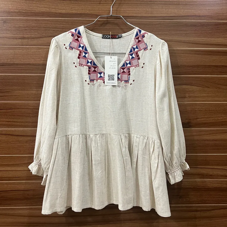 تونیک مانتویی لینن