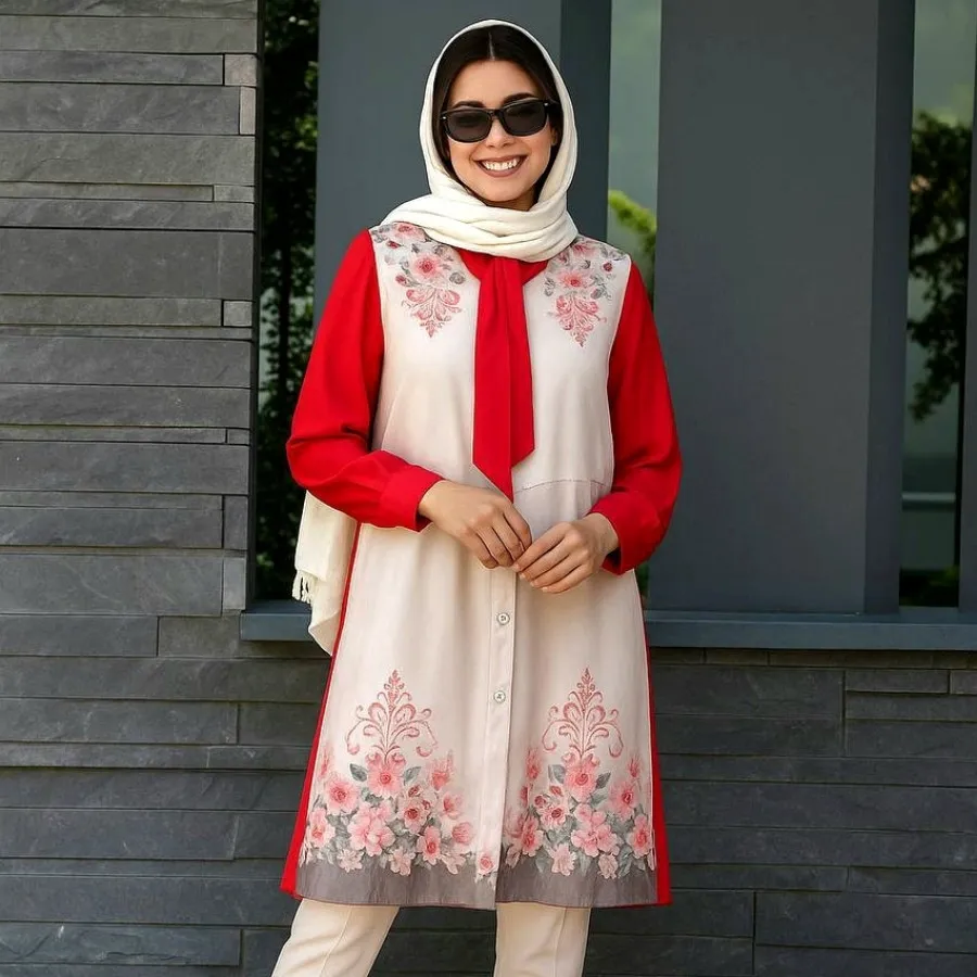 تونیک گلدار