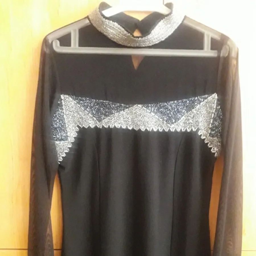 تونیک سیاه مجلسی