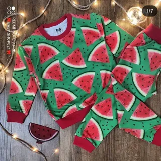 بلوز و شلوار هندوانه