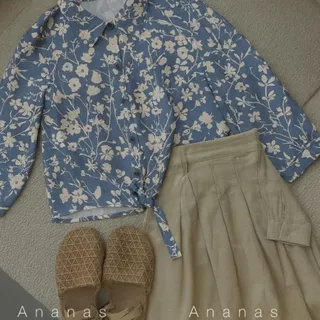 شومیز گره ای بهاران