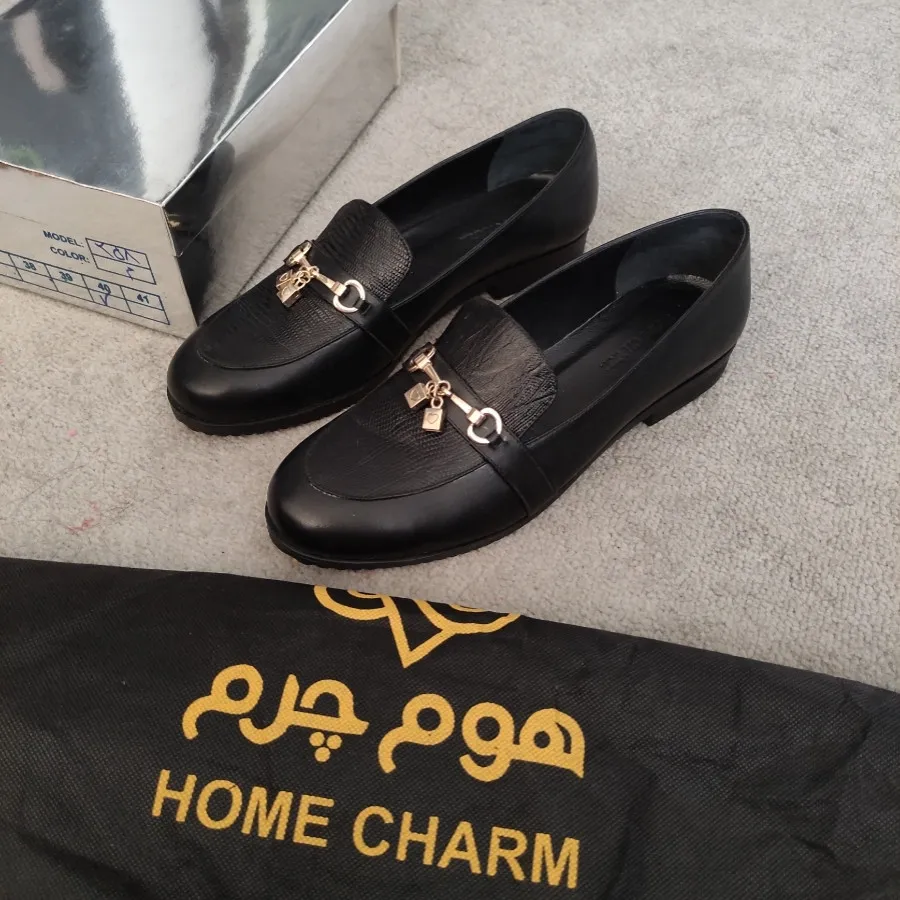 کفش مشکی رسمی Home Charm