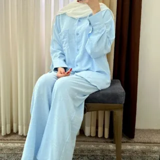 ست شومیزوشلوار نگین دار