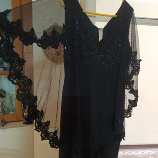 لباس مجلسی زنانه مشکی نو
