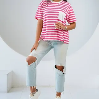 تیشرت قواره دارراه راه