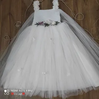 لباس عروس پشت تور دار