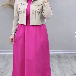 کت و سارافون گلدوزی