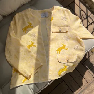 کت خرگوشی جواهردوزی دست