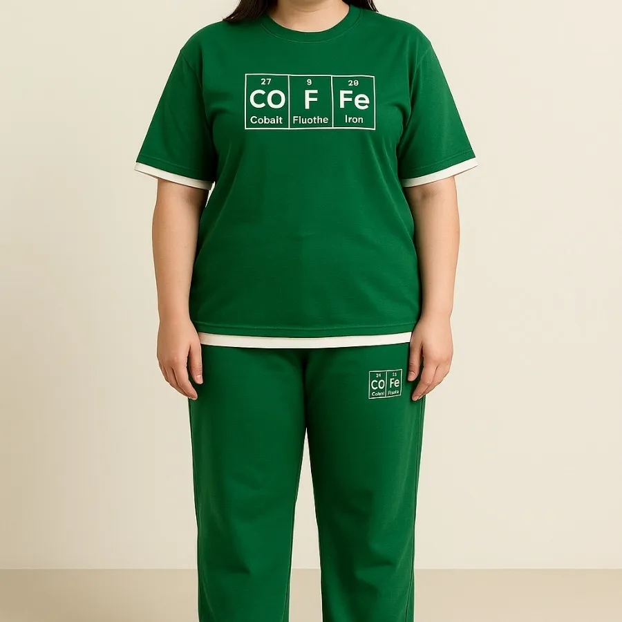 تیشرت لانگ و شلوار بگ