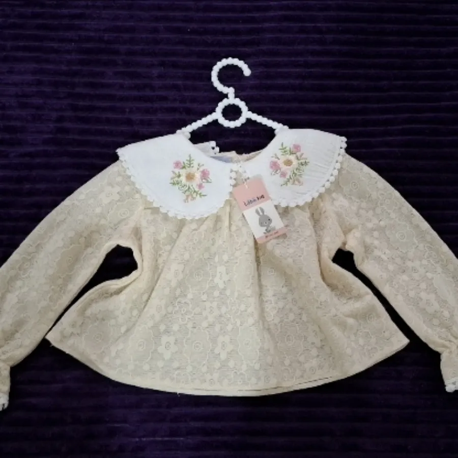 تونیک دانتل یقه گلدوزی