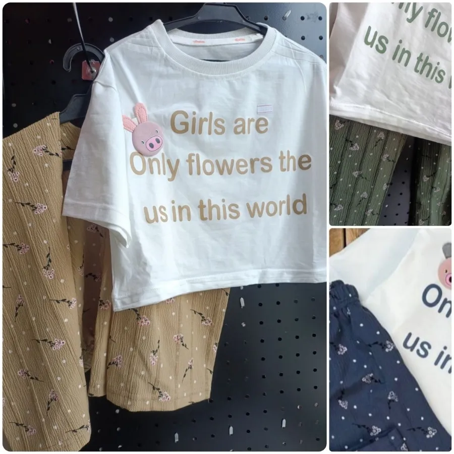 ست کراپ و شلوار