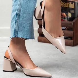 کفش چرم مصنوعی