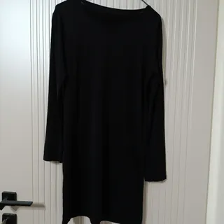 بلوز  بلند مشکی بیسیک