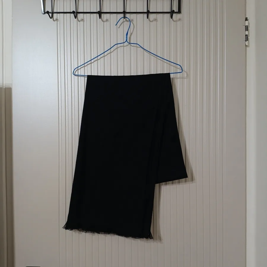 شال مشکی ساده