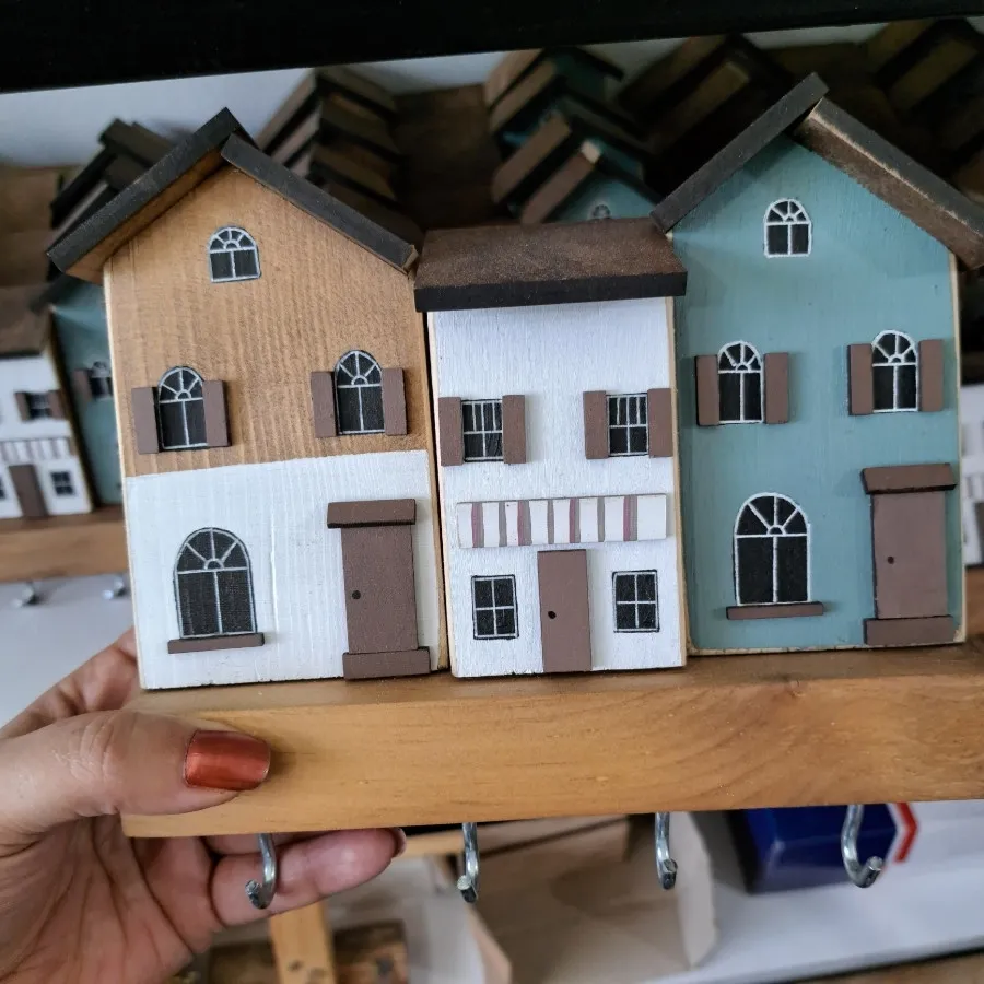 جاکلیدی چوبی دستساز