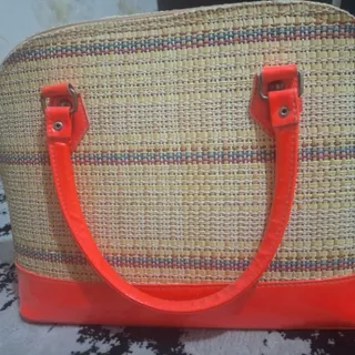 کیف طرح حصیری