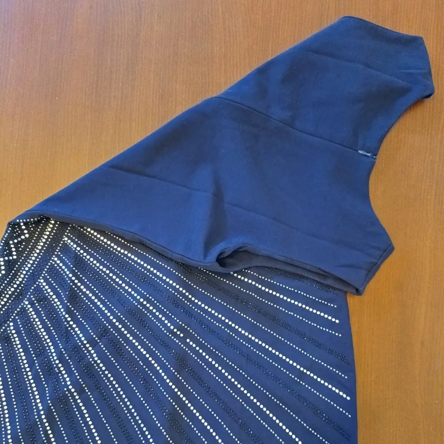 پیراهن مجلسی نگین کاری