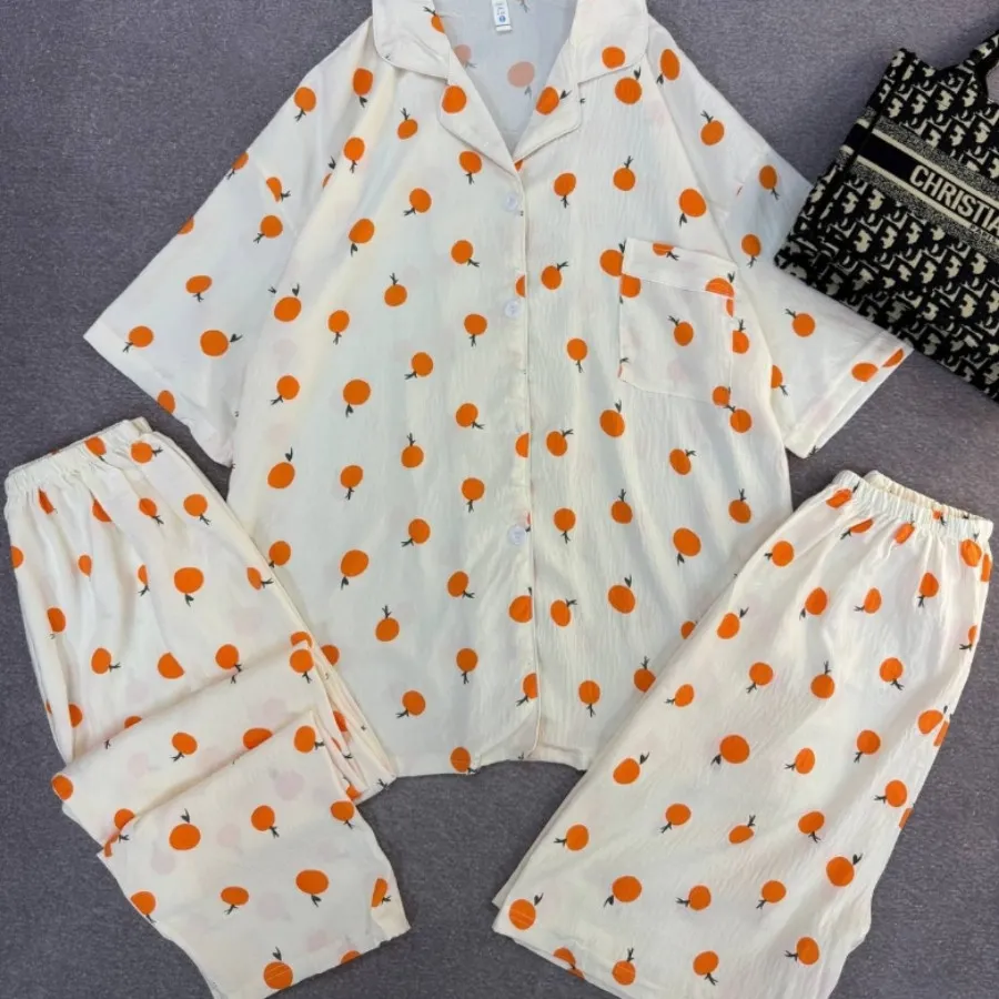 ست بلوزشلوارشرت نخ