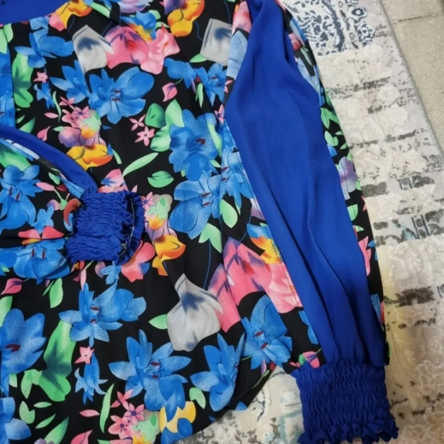 شومیز گلدار