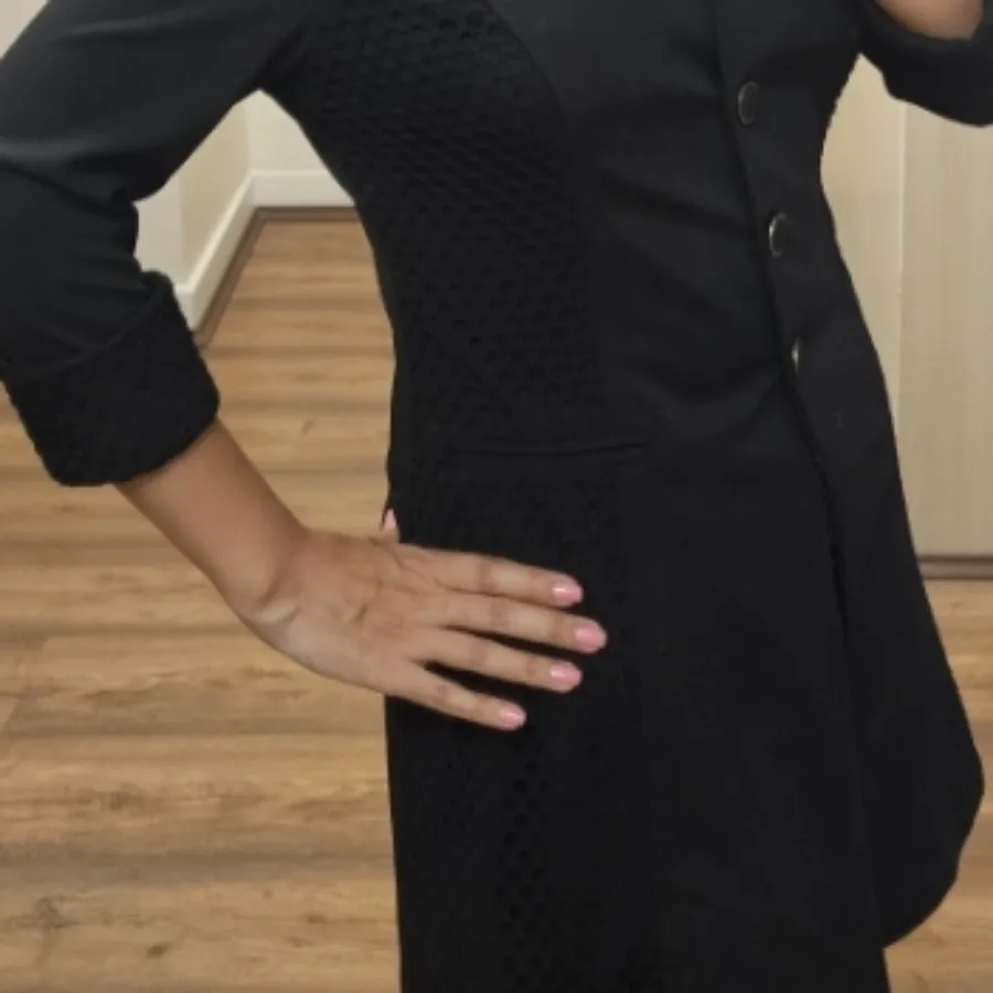 مانتو کتی مشکی