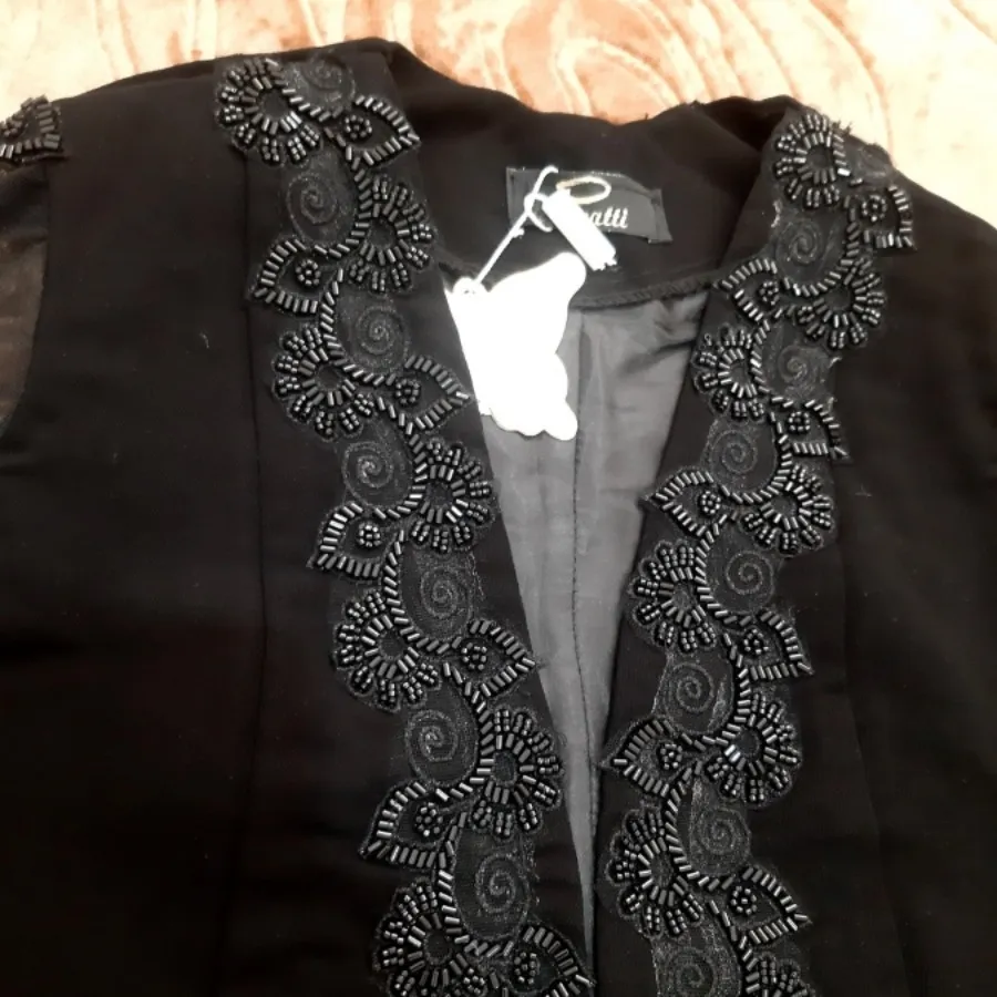 کت مجلسی کرپ منجوق دوزی