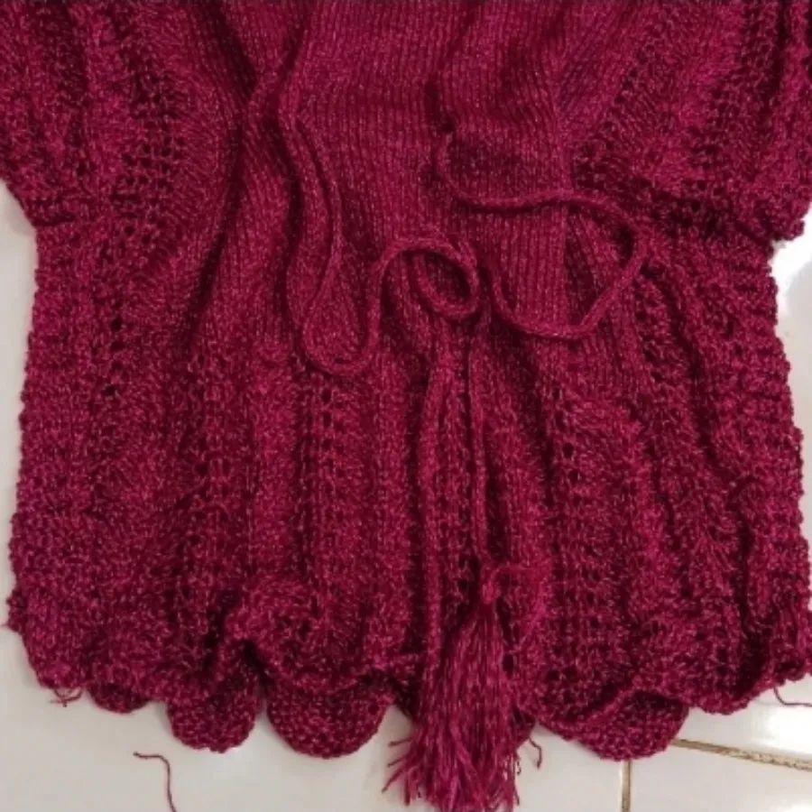 شومیز قلاب بافی